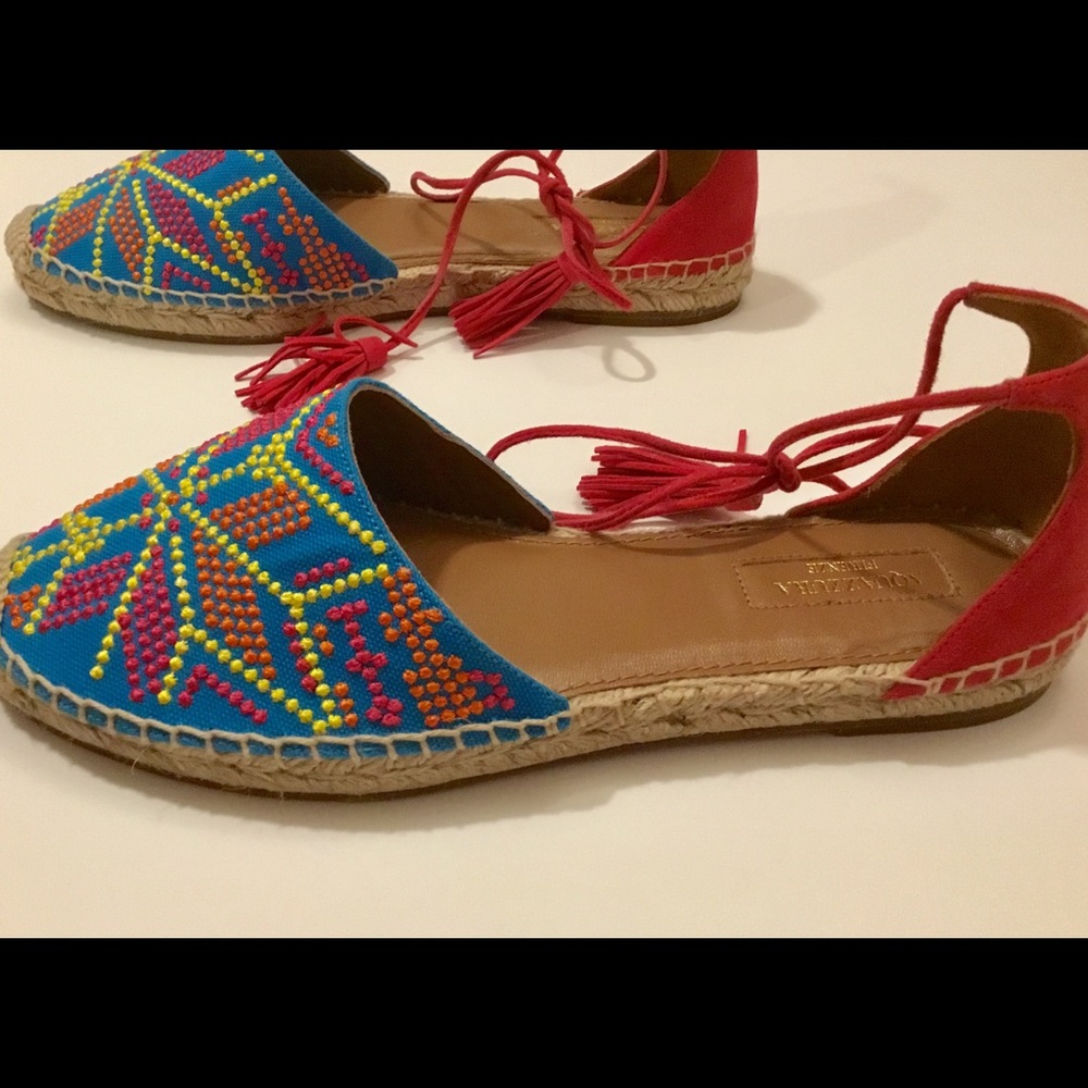 Aquazzura Palm Springs Tassel Espadrilles. - Picture 7 of 8